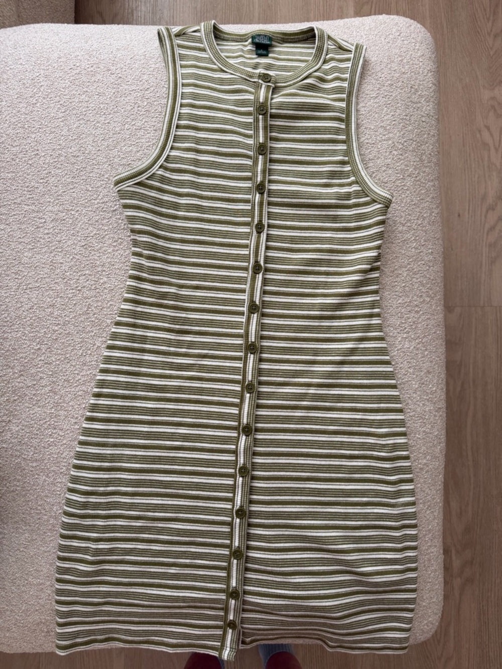 Wild Fable high neck button up mini dress